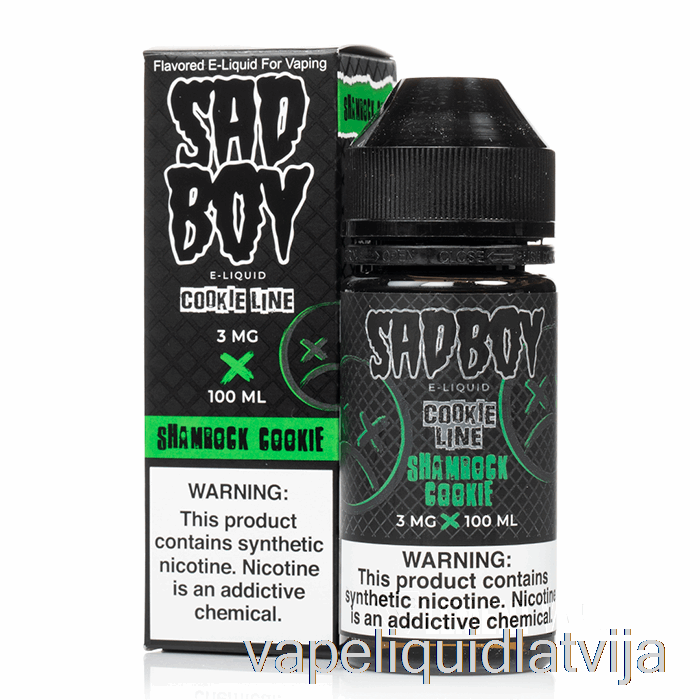 Shamrock Cookie - Sadboy - 100ml 6mg Vape šķidrums